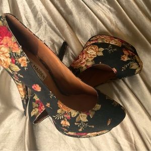 Steve Madden floral stiletto